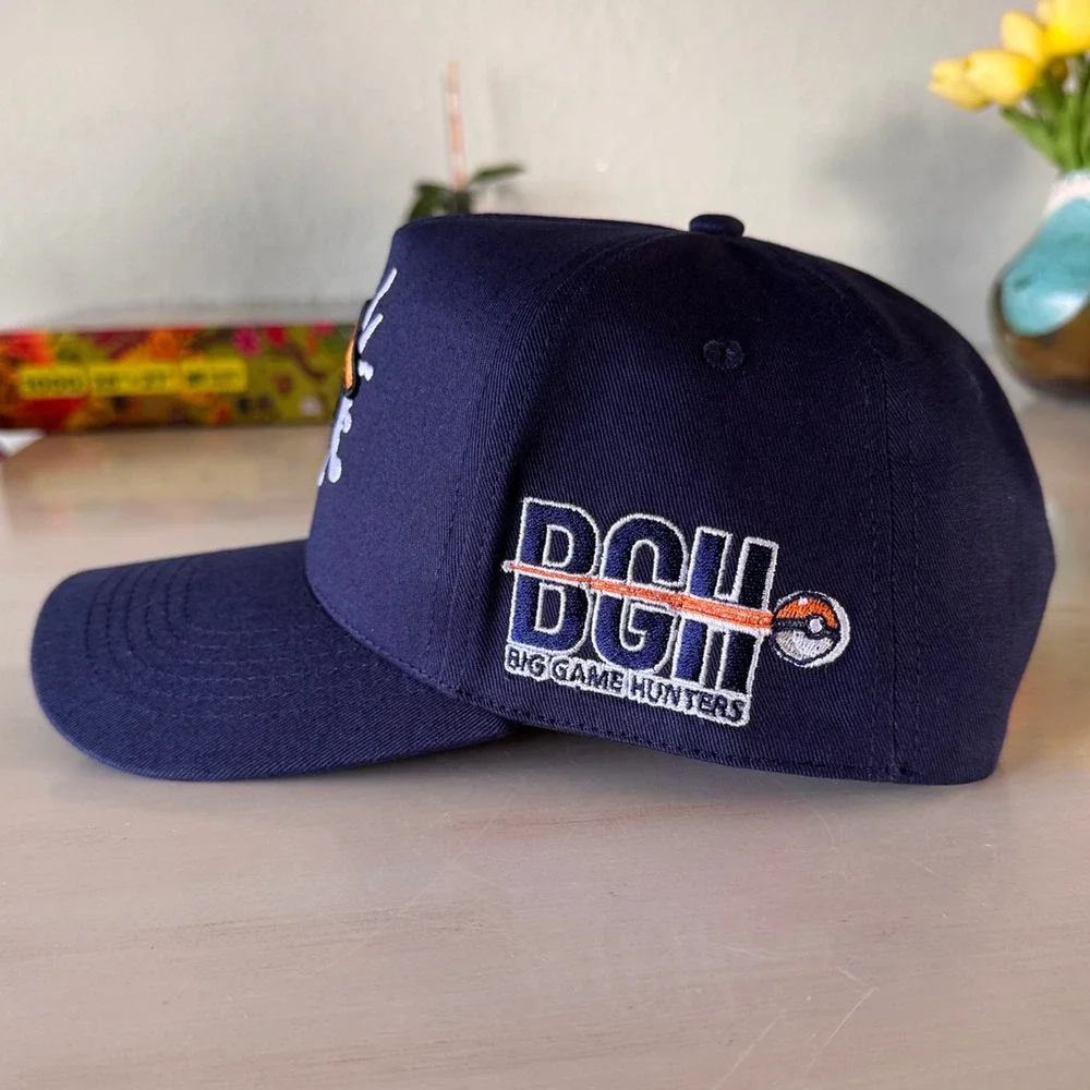 Big Game Hunters 'Zards End Dark Blue A-frame Snapback Hat